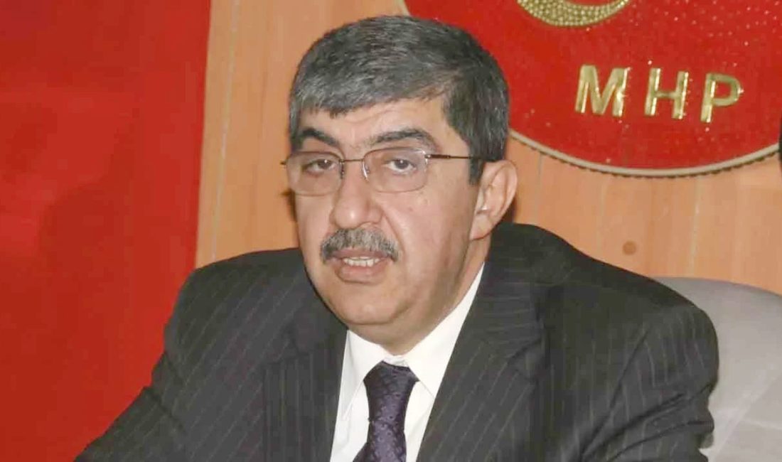 Milliyetçi Hareket Partisi (MHP)’nin eski Genel Başkan Yardımcılarından, Yozgat eski