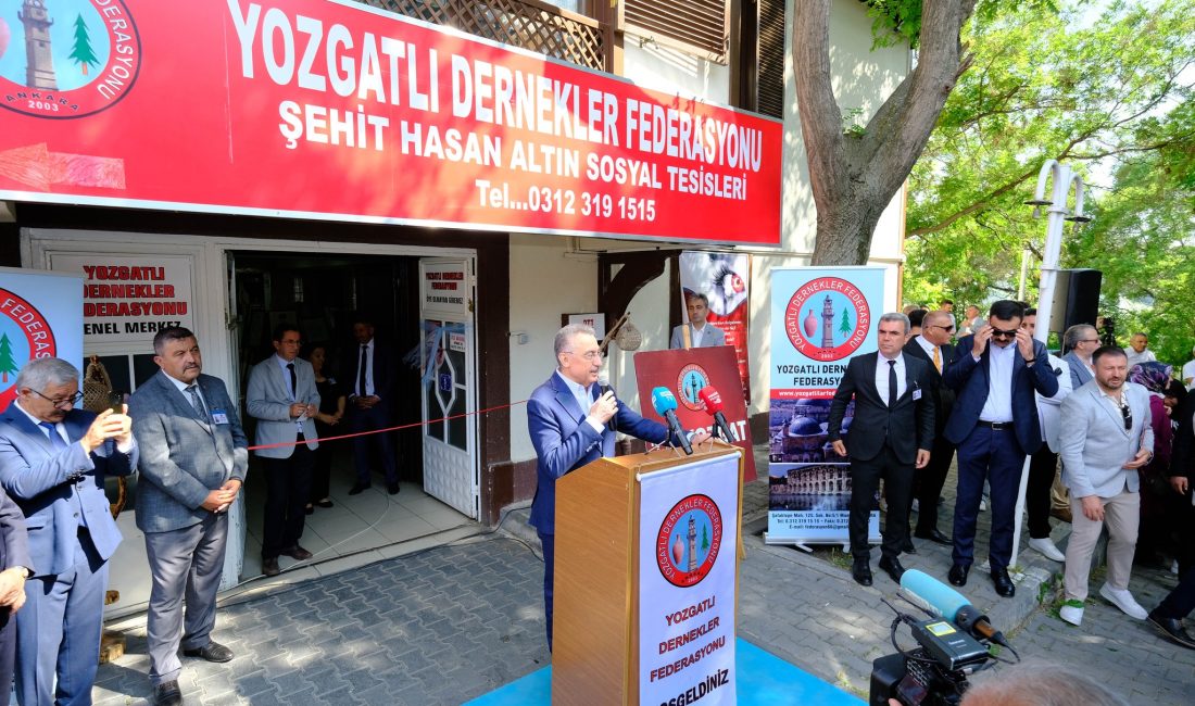 Yozgatlı Dernekler Federasyonu tarafından bu yıl ilk kez Ankara’da düzenlenen