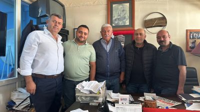 DSP Yozgat İl Başkanı Nevzat Uçar, DSP İlçe başkanları ile