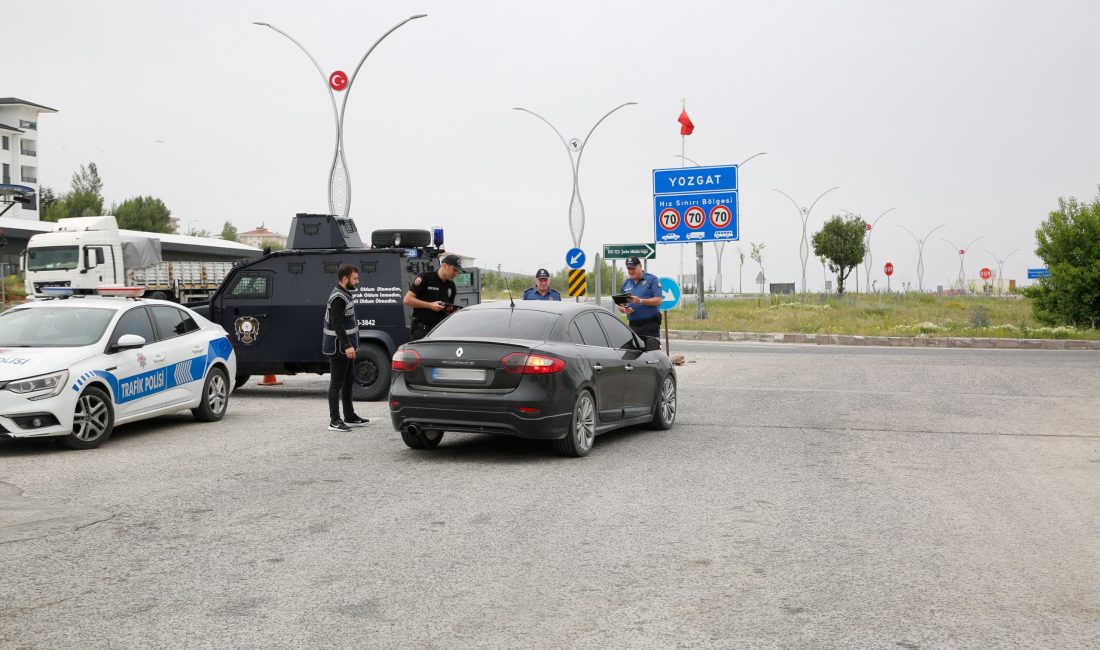 Yozgat İl Emniyet Müdürü Recep Tecimer, halkın huzur ve güvenliği