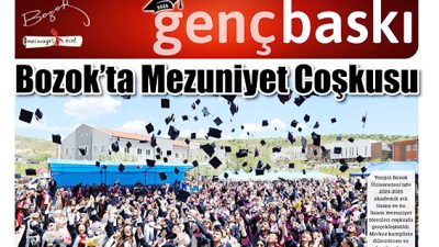 Yozgat Bozok Üniversitesi İletişim Fakültesi tarafından çıkarılan Genç Baskı Gazetesi'nin