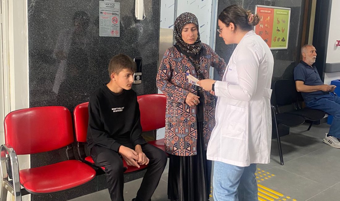 Yozgat İl Sağlık Müdürlüğü Toplum Sağlığı Merkezi personelleri ile intörn