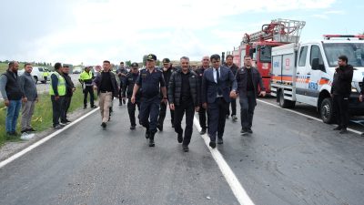 Yozgat’ın Akdağmadeni ilçesi Sazlıdere mevkiinde meydana gelen trafik kazasında, Sivas’tan