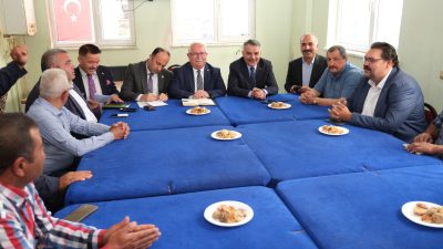 Yozgat Valisi Mehmet Ali Özkan, İl Genel Meclisi Başkanı Adnan