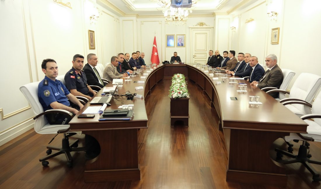 Yozgat Valisi Mehmet Ali Özkan’ın başkanlığında, yaklaşan Kurban Bayramı öncesi