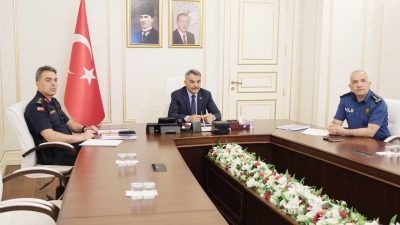 Yozgat Valisi Mehmet Ali Özkan, İçişleri Bakanı Ali Yerlikaya başkanlığında