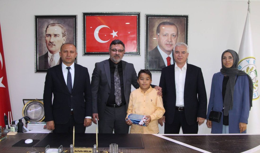 Yerköy Atatürk İmam Hatip Ortaokulu 5. sınıf öğrencisi Ali Deniz, 