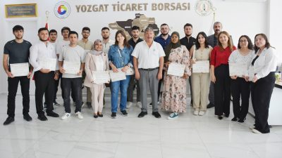 Yozgat Ticaret Borsası bünyesinde faaliyet gösteren Borsa Akademi tarafından düzenlenen