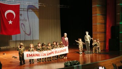 Yozgat’ta faaliyet gösteren Gülşen Kreş ve Montessori Okulu’nda yıl sonu