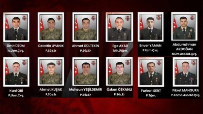 Türk Silahlı Kuvvetleri’nin Pençe-Kilit Harekâtı kapsamında 852 Rakımlı Tepe’de yürüttüğü