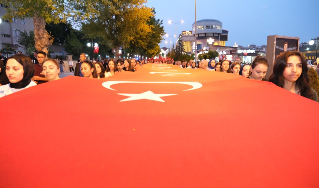 Yozgat’ta 15 Temmuz Demokrasi ve Millî Birlik Günü dolayısıyla düzenlenen