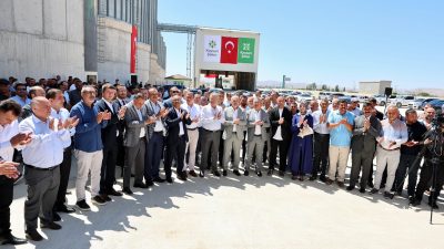 Kayseri Şeker’in iştiraklerinden Lidaş tarafından Boğazlıyan’da yapımı tamamlanan yeni silo