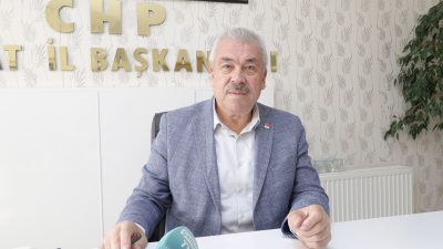 Cumhuriyet Halk Partisi (CHP) Yozgat İl Başkanı Abdullah Yaşar, 24