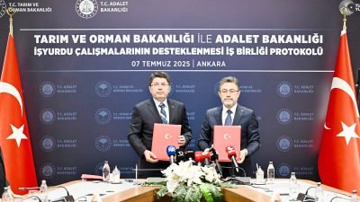 Adalet Bakanı Yılmaz Tunç ile Tarım ve Orman Bakanı İbrahim