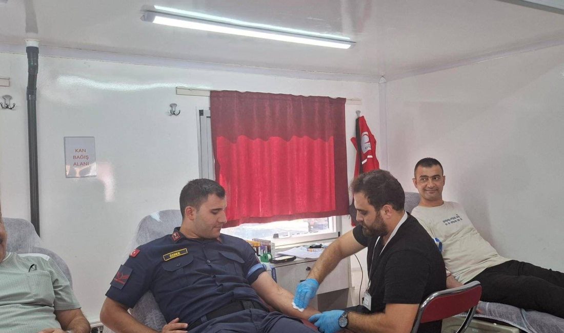 Boğazlıyan Merkez Jandarma Karakol Komutanlığı personeli, toplumsal dayanışmanın en güzel