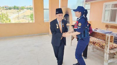 Kıbrıs Barış Harekatı'nın 51. yıl dönümü dolayısıyla Çekerek İlçe Jandarma