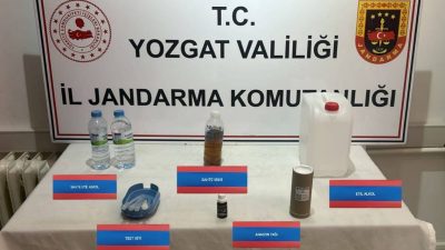 Yozgat İl Jandarma Komutanlığı ekipleri tarafından Şefaatli ilçesinde sahte ve