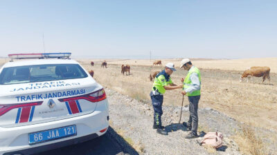 Yozgat Merkez İlçe Jandarma Komutanlığı Trafik Jandarma ekipleri, il ve