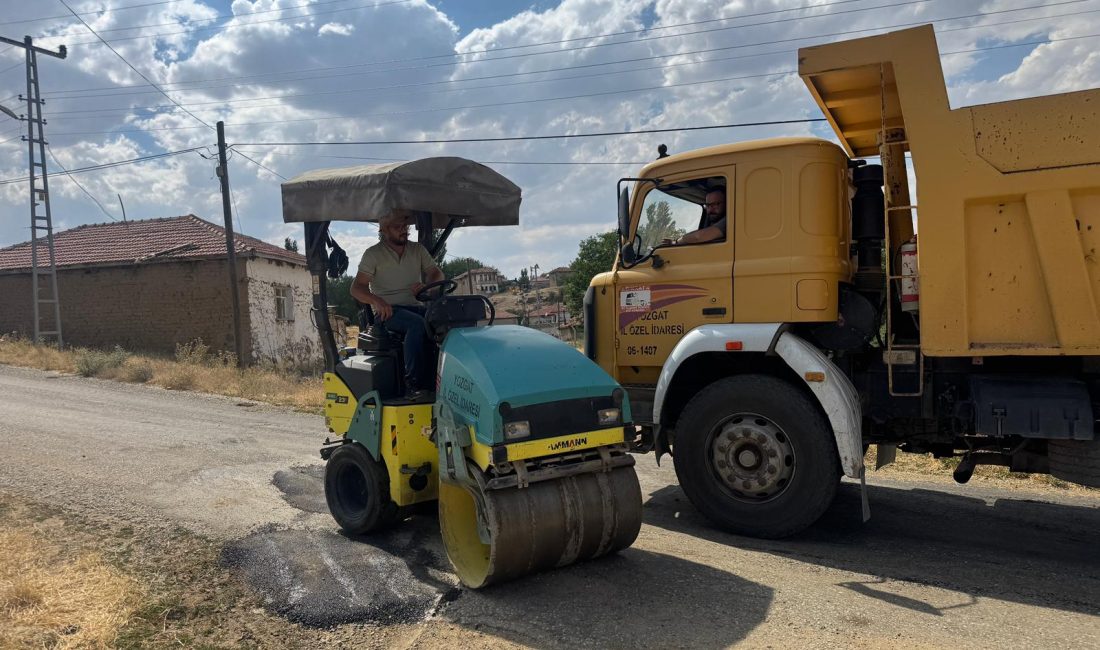 Yozgat İl Özel İdaresi, kırsal altyapıyı güçlendirme ve köy yollarında