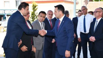 Sorgun’a atanan Kaymakam Abdurrezzak Canpolat, görevine başladı. Göreve başlaması dolayısıyla