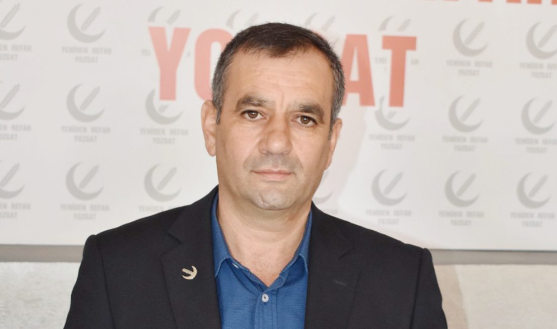 Yeniden Refah Partisi Yozgat İl Başkanı Süleyman Adıgözel, İsrail’in Suriye