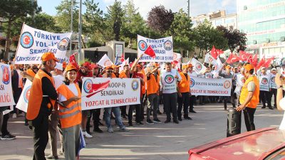 Yozgat’ta TÜRK-İŞ’e bağlı sendikalar, kamu işçilerine yönelik toplu sözleşme teklifini