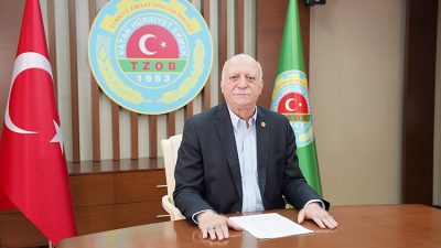 Türkiye Ziraat Odaları Birliği (TZOB) Genel Başkanı Şemsi Bayraktar, Ekim
