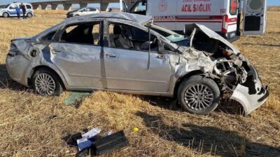 Yerköy Kırıkkale  yolunda sabah saatlerinde meydana gelen trafik kazasında