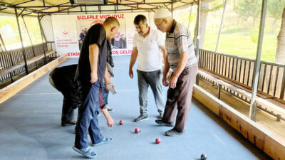 Huzurevi Sakinlerinden Bocce Turnuvası