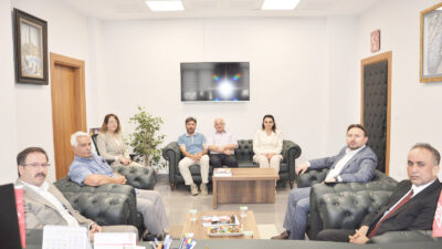 AK Parti Yozgat İl Başkanı Hasan Kandemir ve beraberindeki heyet,