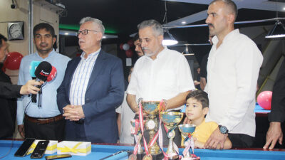 13 ilden 82 sporcunun katılacağı 3 Bant Bilardo Turnuvası başladı