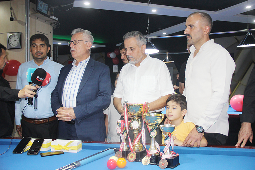 13 ilden 82 sporcunun katılacağı 3 Bant Bilardo Turnuvası başladı