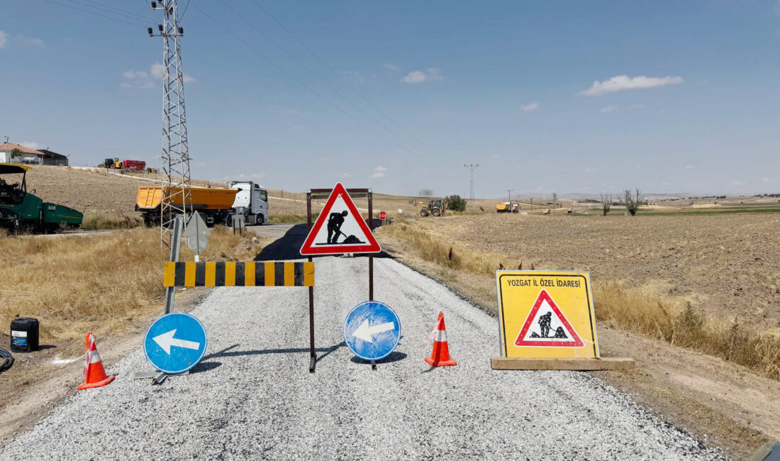 Yozgat’ın Boğazlıyan ilçesinde Karakoç Mahallesi ile Yazıçepni-Oğulcuk köyleri arasındaki yol,