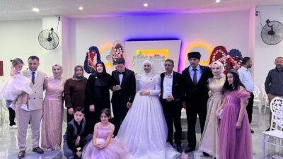 Çiftçi ve Bozlak ailelerinin mutlu günü