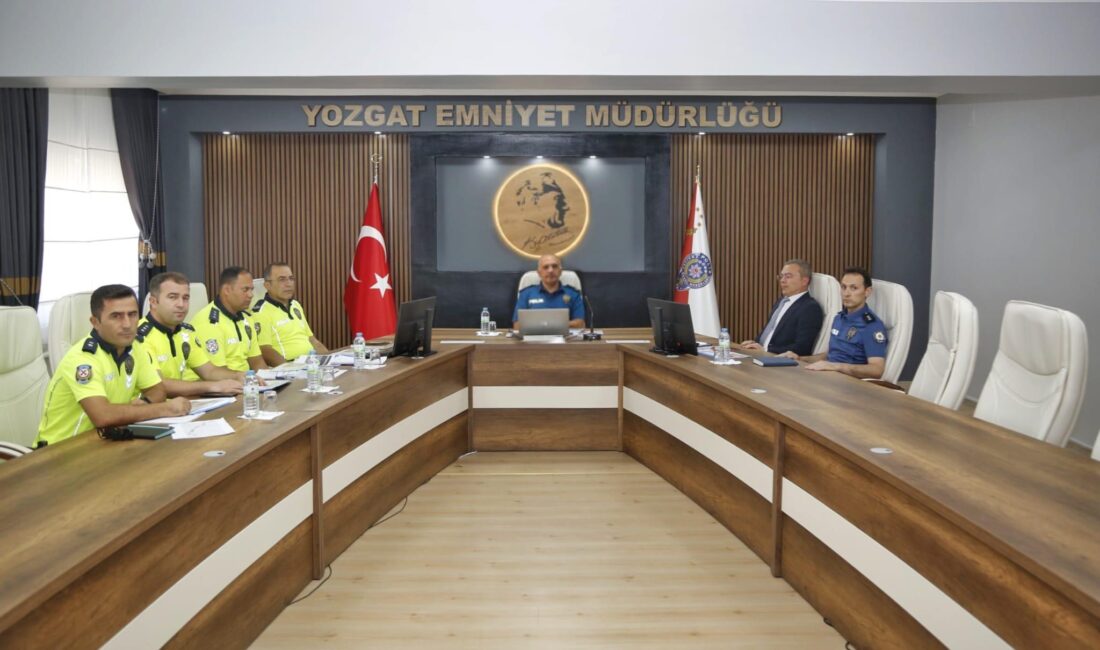 Yozgat İl Emniyet Müdürlüğü, kent genelinde trafik güvenliğini artırmak ve