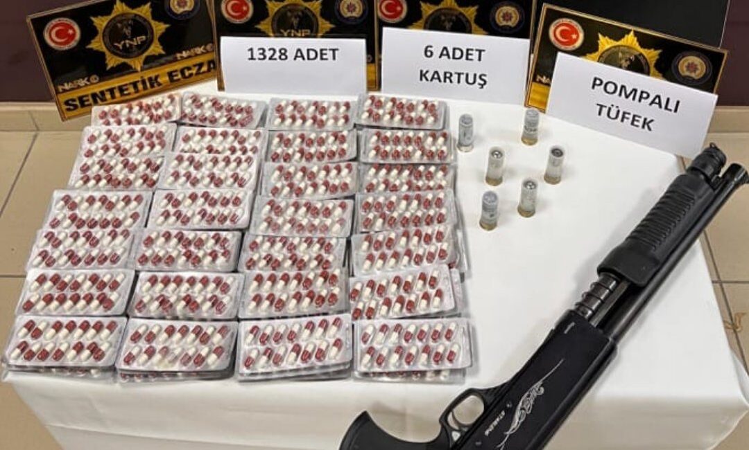 Yozgat İl Emniyet Müdürlüğü Narkotik Suçlarla Mücadele ekiplerince gerçekleştirilen operasyonda
