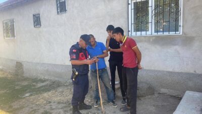 Jandarma ekipleri kayıp şahıs için seferber oldu