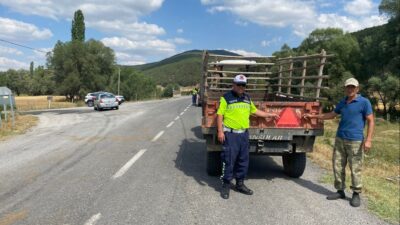 Jandarma’dan trafik denetimi