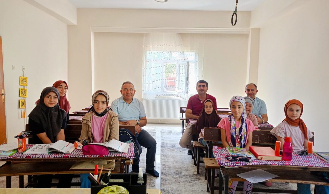 Kadışehri İlçe Milli Eğitim Müdürü Nuri Aksoy, Yaz Kur’an Kursları