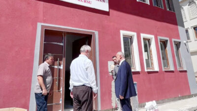 Yozgat İl Müftüsü Nihat Kök, Müftü Yardımcısı Mustafa Balcıoğlu ile