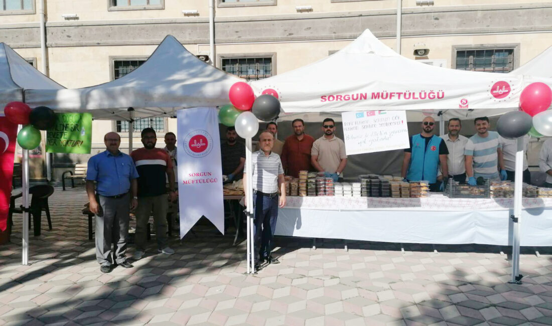 Sorgun Müftülüğü, mazlum Gazze halkına destek olmak ve yaralarına merhem