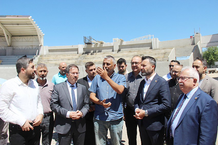 AK Parti Yozgat Milletvekili Süleyman Şahan, yapımı hızla devam eden