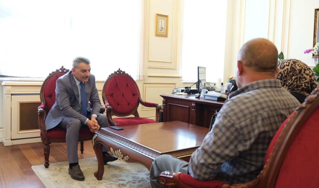 Yozgat Valisi Mehmet Ali Özkan, vatandaşların sorunlarını dinlemek ve çözüm