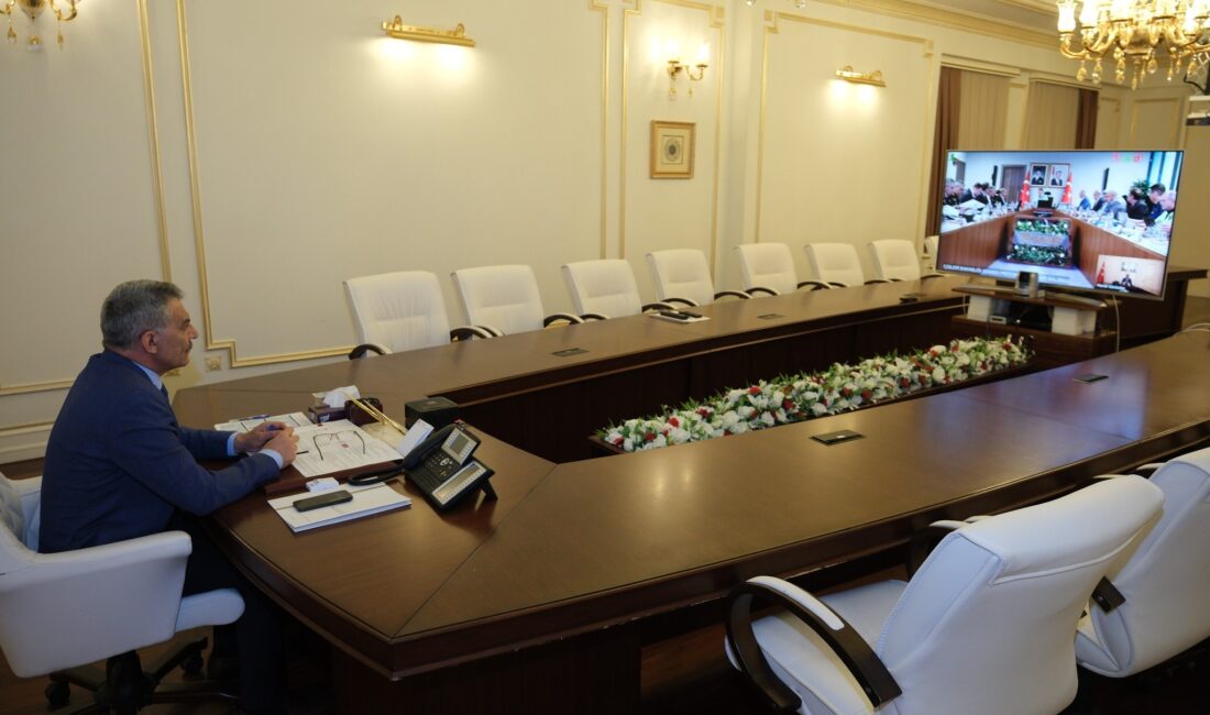 Yozgat Valisi Mehmet Ali Özkan, İçişleri Bakanı Ali Yerlikaya başkanlığında