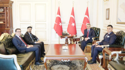 Yargı camiasından Vali Özkan’a ziyaret