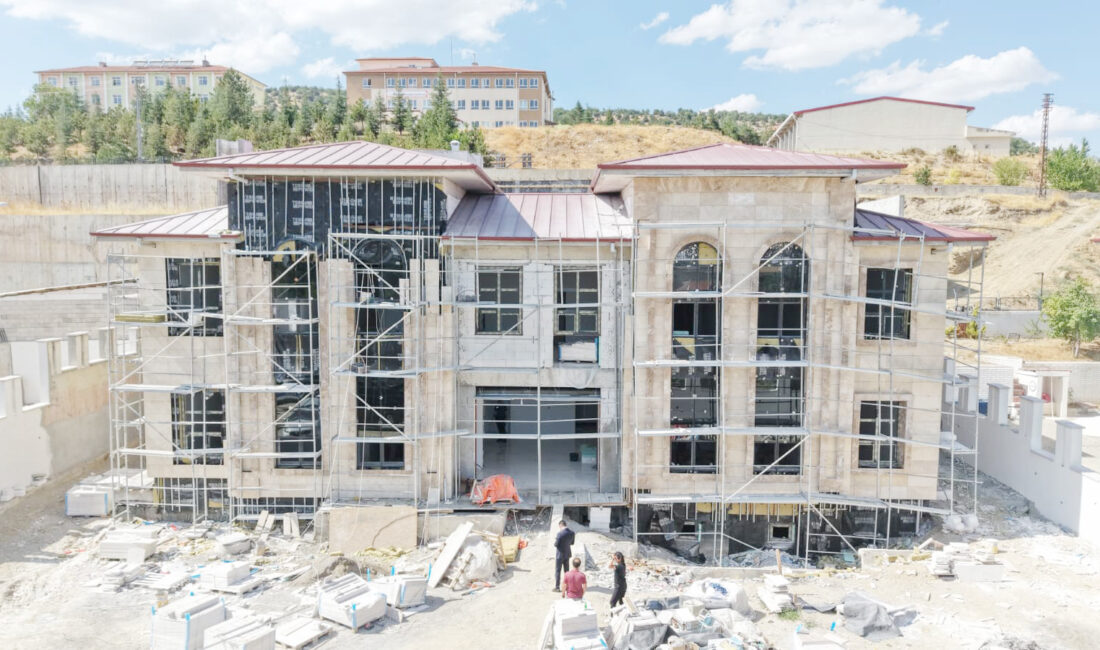 Yozgat Valiliği, Çekerek ilçesinde yapımı süren Emniyet Müdürlüğü hizmet binası