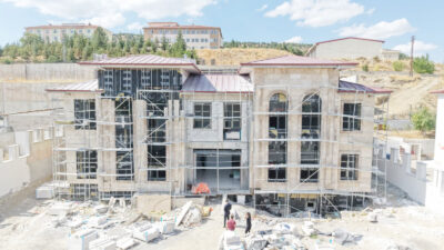 Yozgat Valiliği, Çekerek ilçesinde yapımı süren Emniyet Müdürlüğü hizmet binası