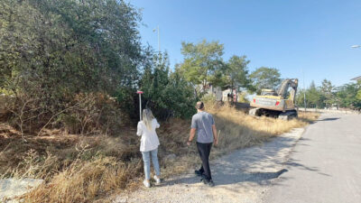 Yozgat Belediye Başkanı Kazım Arslan, Bahçeşehir Mahallesi’nde yapımı planlanan iş