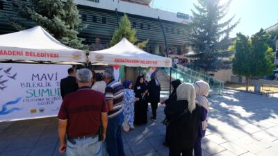 Akdağmadeni Belediye Başkanı Uzm. Dr. Nezih Yalçın, Filistin’e destek amacıyla