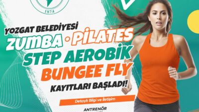 Yozgat Belediyesi, kadınların sosyal yaşamına hareket ve sağlık katmak amacıyla